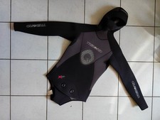Apnoe Tauchjacke 5.0 mm Free Diving Gr. M Glatthaut innen Tribord