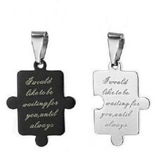 Partnerkette Puzzle Teile