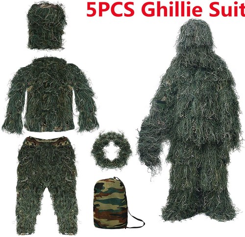 Ghillie suit woodland - ghillie,