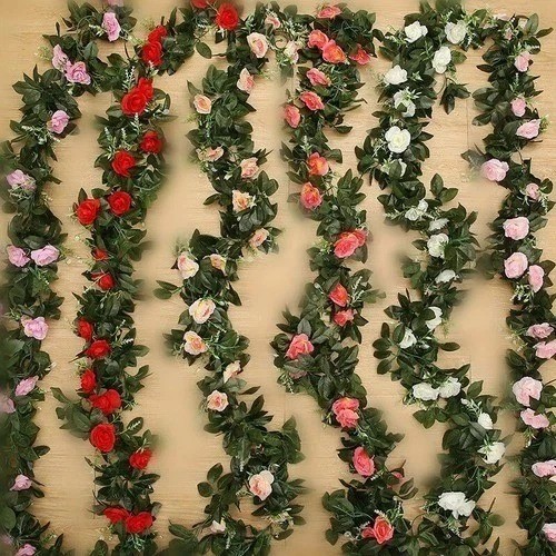 Kunstblume seide rose - seide,