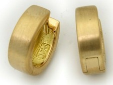 Ladies' earrings hinged hoop