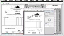 Rechnungsprogramm für Online-Händler Datenbank PDF Mailversand leichte Bedienung