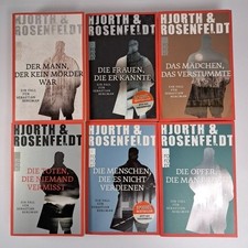 6 Bücher Hjorth & Rosenfeldt