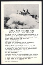 Marschlied antje mein - marschlied,