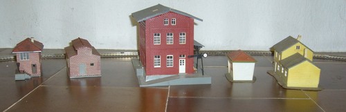 Bahnhofsgebäude und zubehör - bahnhofsgebäude,