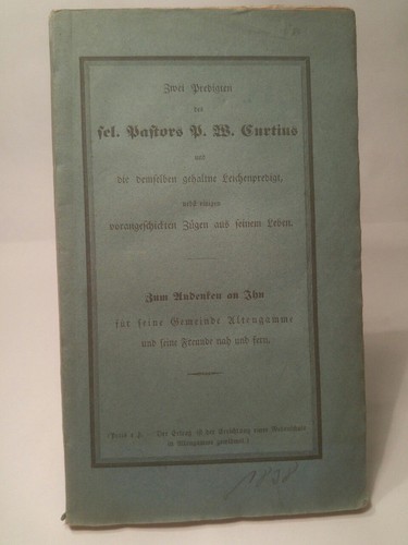 Zwei predigten des sel - zwei,