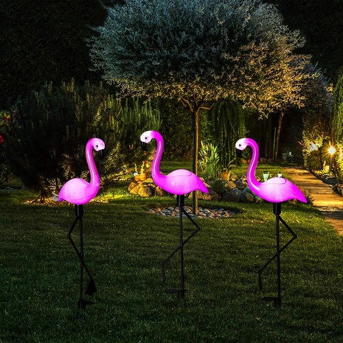 Flamingo led solarleuchten - flamingo,