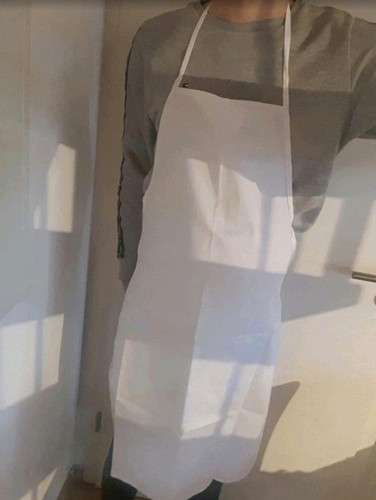Texxilla latzschürze weiß - latzschürze,