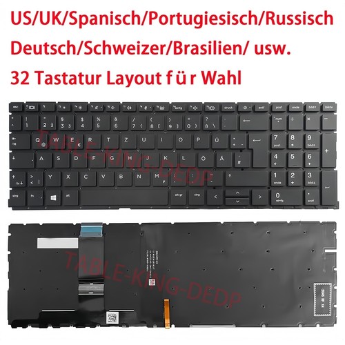 Deutsch backlit tastatur - deutsch,