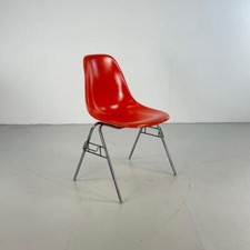 Original Eames Dss Seite Stuhl Herman Miller Stapelbare Basis