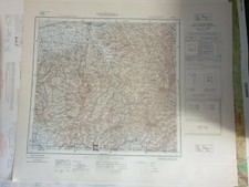 Karte Map Volterra Italien 1:100000 Landkarte Militär Gefechtkarte 1953