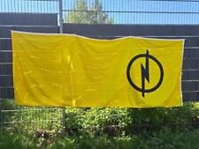 Opel Flagge Hochformatflagge Fahne Werbefahne Brandflagge 120 x 300 cm Original
