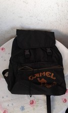 Rucksack Camel schwarz H 30 cm