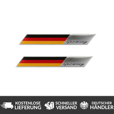 2x 3D Gel Aufkleber Germany