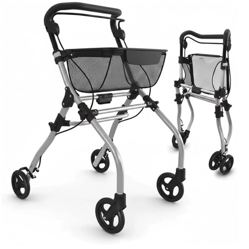 Rollator mit tablett korb - rollator,