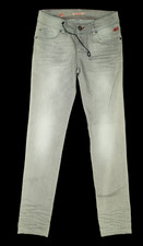 Exit Brooklyn Skinny new Damen Jeans Hose stretch Slim Leg 36 S W28 L32 grau NEU
