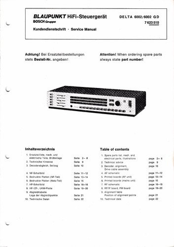 Service manual anleitung für - service,