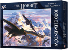 Puzzle 1000 elementów. Hobbit. Bilbo i orły