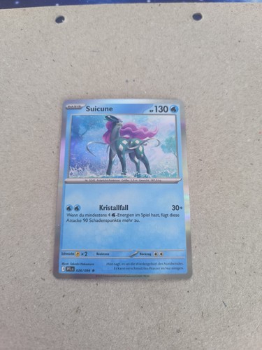 Pokemon suicune holo - holo, 026/094