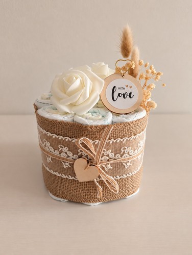 Windeltorte klein boho - windeltorte,
