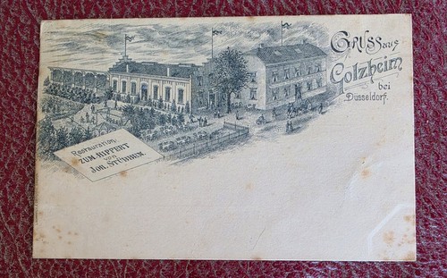 Vorläufer litho golzheim - litho-ak,