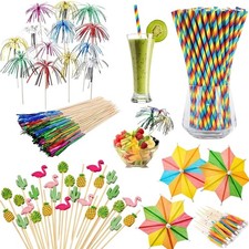 Cocktail Deko Set 140 Teile