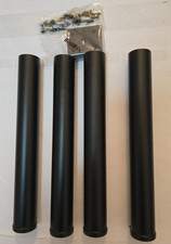 4X Möbelfüsse Sockelfuß Schrankfuß Tischbeine Stützbeinen metall 