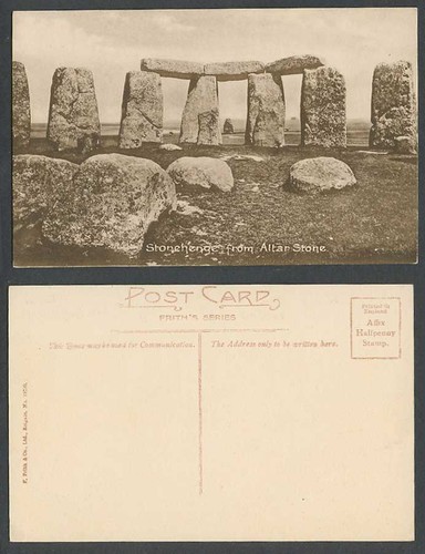 Stonehenge von altar - stonehenge,