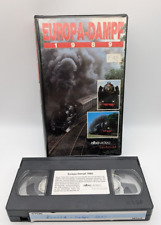 Europa Dampf 1989 - Alba Video Bahn & Modell - VHS