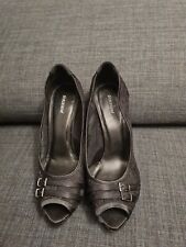 Peep Toe Mit Spitze Ausgefallen Sexy Schwarz Größe 39