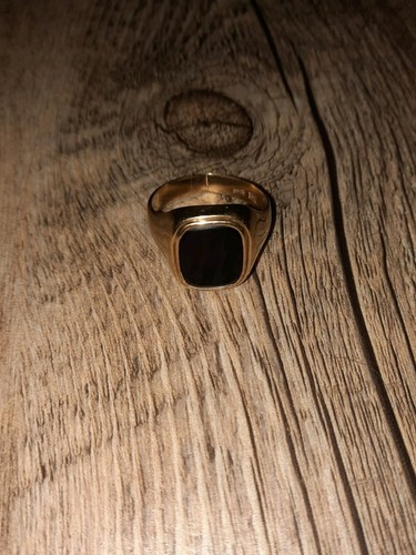 Goldring siegelring gelbgold - goldring,