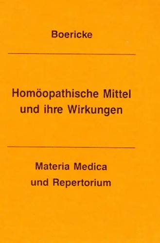 Homöopathische mittel und - mittel,