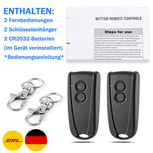 2stk garagentor handsender - 2stk,