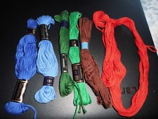 6 Strang Stickgarn MEZ