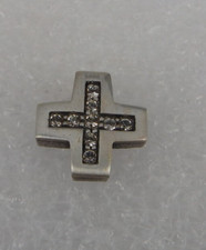 Neugablonz: Design Ketten Anhänger Kreuz Swarovski Elements (117694)
