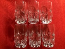 6 x Nachtmann Bamberg, seltene Gläser für Wasser Whiskey Saft, Bleikristall