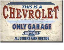Chevrolet only garage usa - chevrolet,