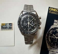 Omega Speedmaster Moonwatch Straight Writing Apollo XI 1969 Ghost Gray Full Set
