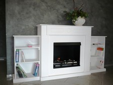 Ethanol und Gelkamin Kamin mit