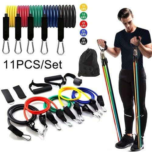 11pcs resistance bands set - 11pcs,