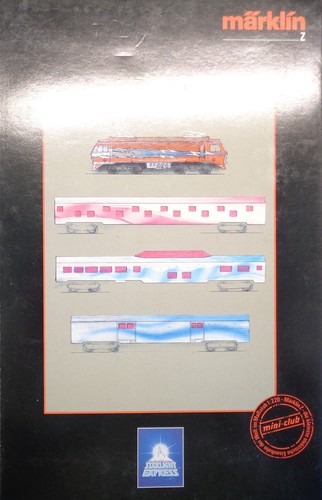 Märklin miniclub 8117 zug set - miniclub,