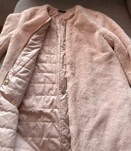 Jacke faux fell rosa s - gr.,