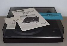 THORENS TD 320 PLATTENSPIELER TURNTABLE MAHAGONI TONABNEHMER ELAC DN 794 E TOP
