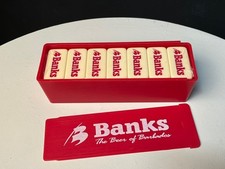 Banks Bier Barbados Domino Set