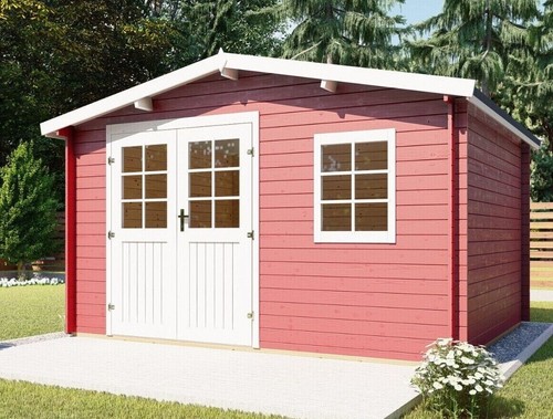 Gartenhaus aus holz - aus, 28mm
