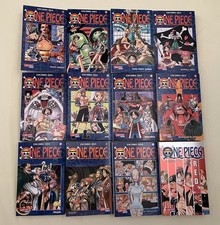 Eiichiro Oda - One Piece Manga: Band #13-23 "Alabasta Saga" + Red (Sehr Gut)