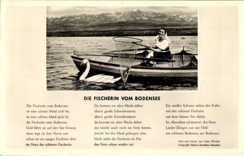 Lied fischerin vom - ak,