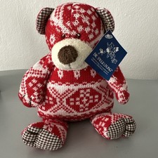 Bär Teddy Strick Muster