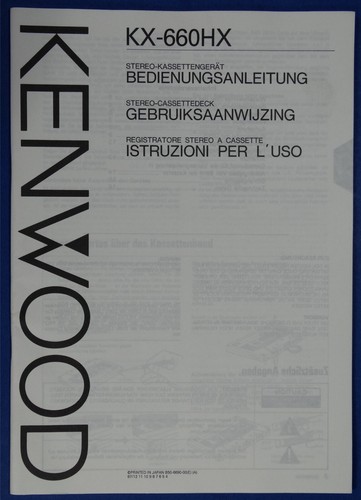 Kenwood 4020 4010 - +, ka-4010