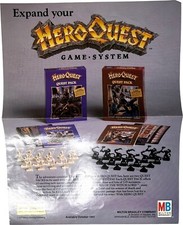 Hero Quest Board Game Original